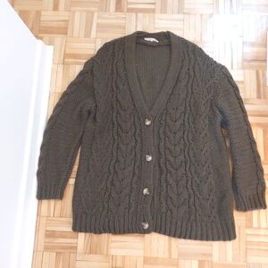 Mango cardigan size Large